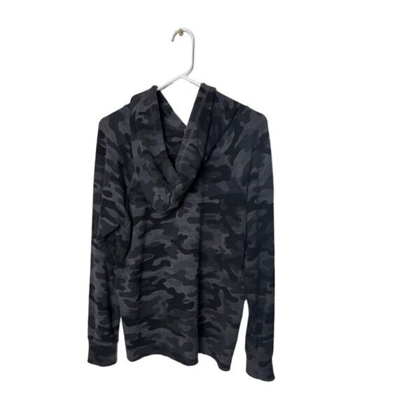 Sundry Camouflage Hooded Sweatshirt Made In USA Size 1 - Picture 2 of 5